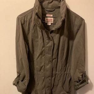 Army green cargo jacket